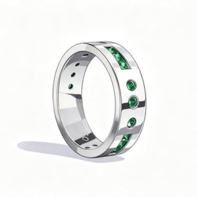 Prinzessin Kleiner Diamant Eleganter Ring