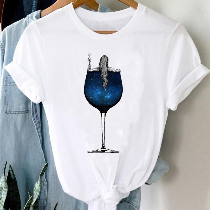 Wein-Dame Kurzarm