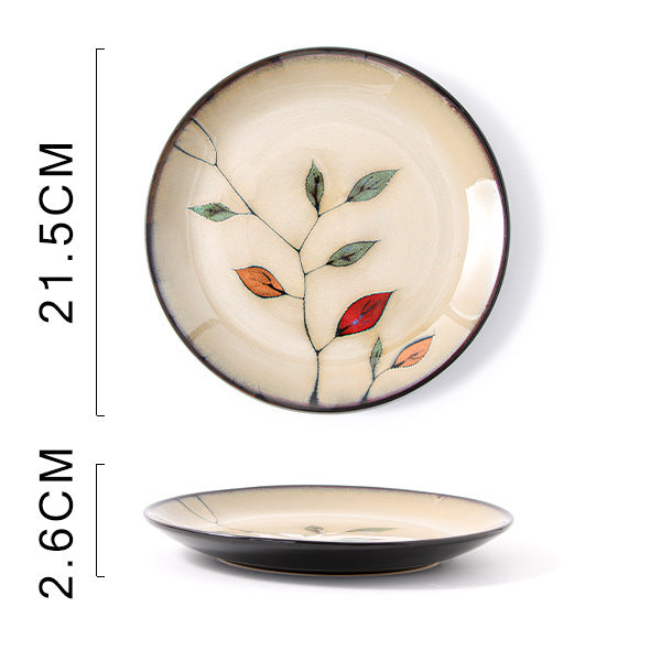 Handbemalter Keramikteller mit Blumenmuster – Bild 6 | LuxeStyle