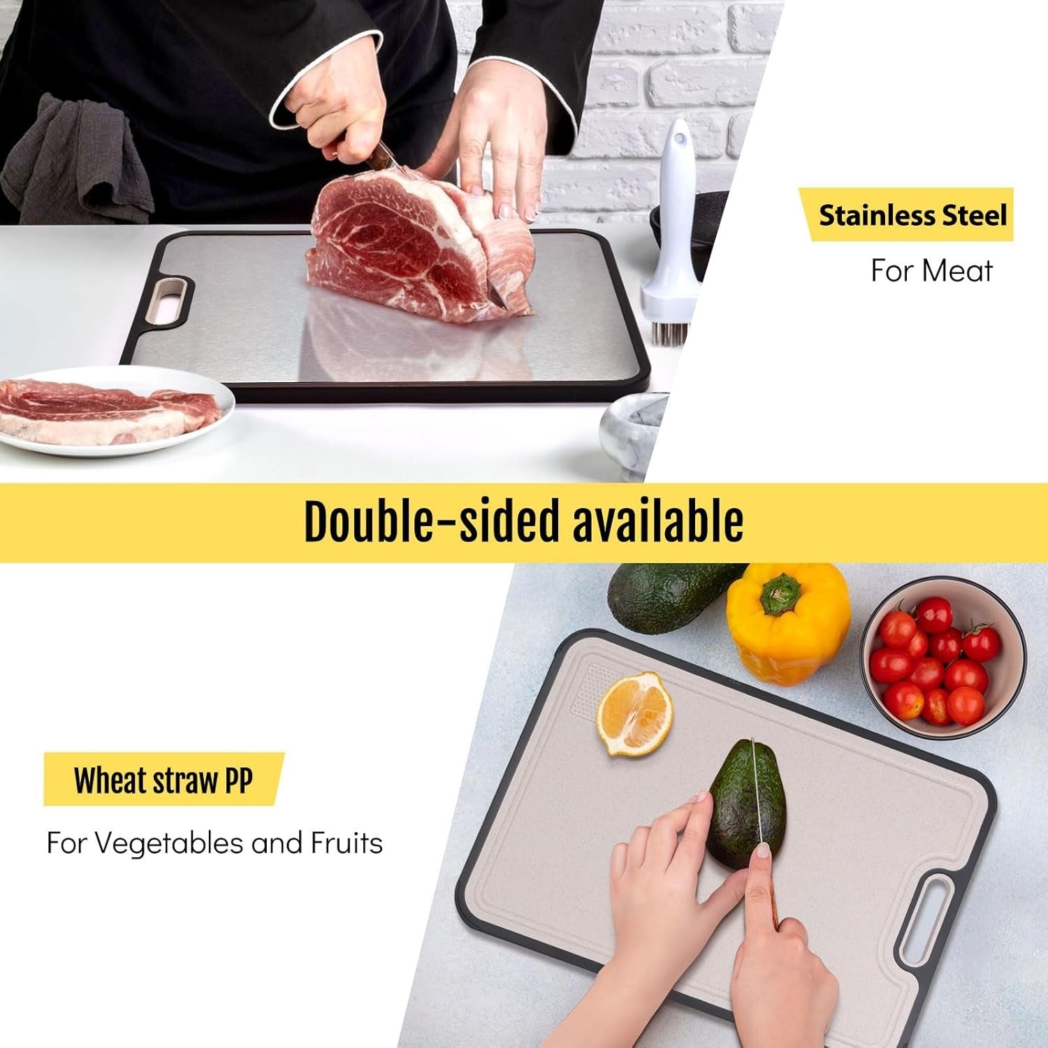 Titan-Schneidebrett «Chef» · Food-Grade & antibakteriell