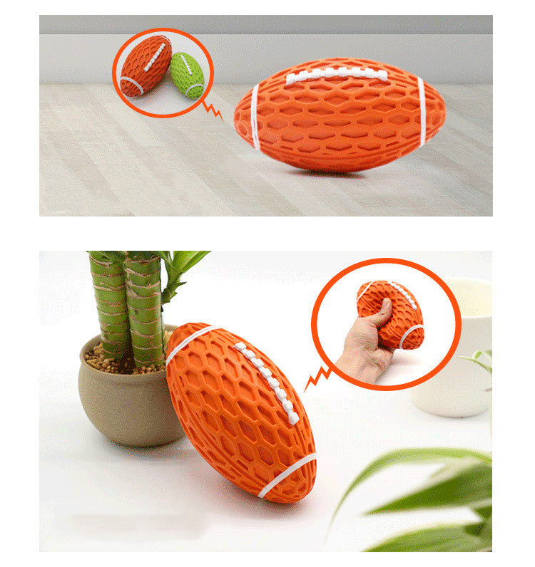 Robustes Quietsch-Rugby für Hunde – Bild 3 | LuxeStyle
