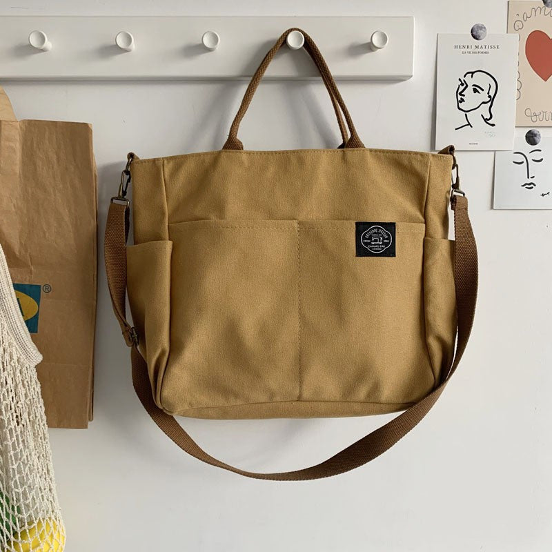 Grosszügiger Canvas-Messenger für Alltag – Bild 8 | LuxeStyle