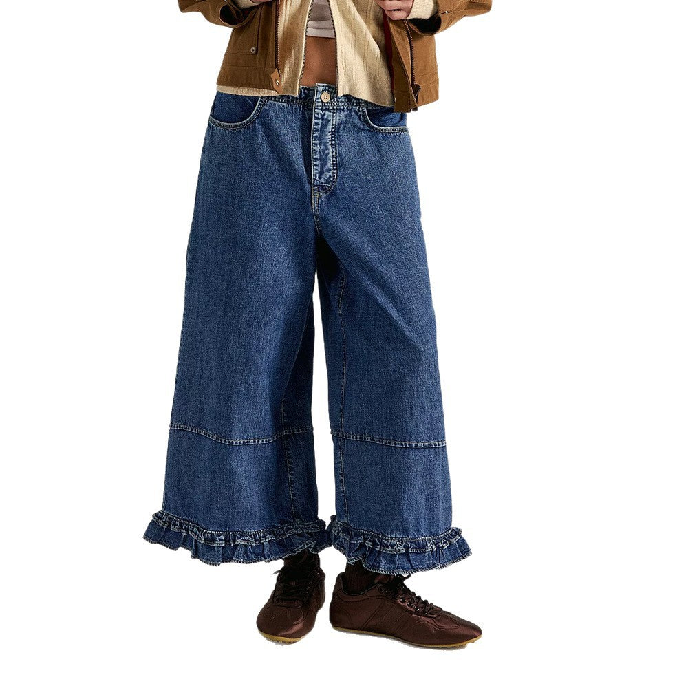 Mid-Rise Jeans, gerade geschnitten