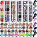 Iridiszierendes Transluzentes Diamantkleber Set