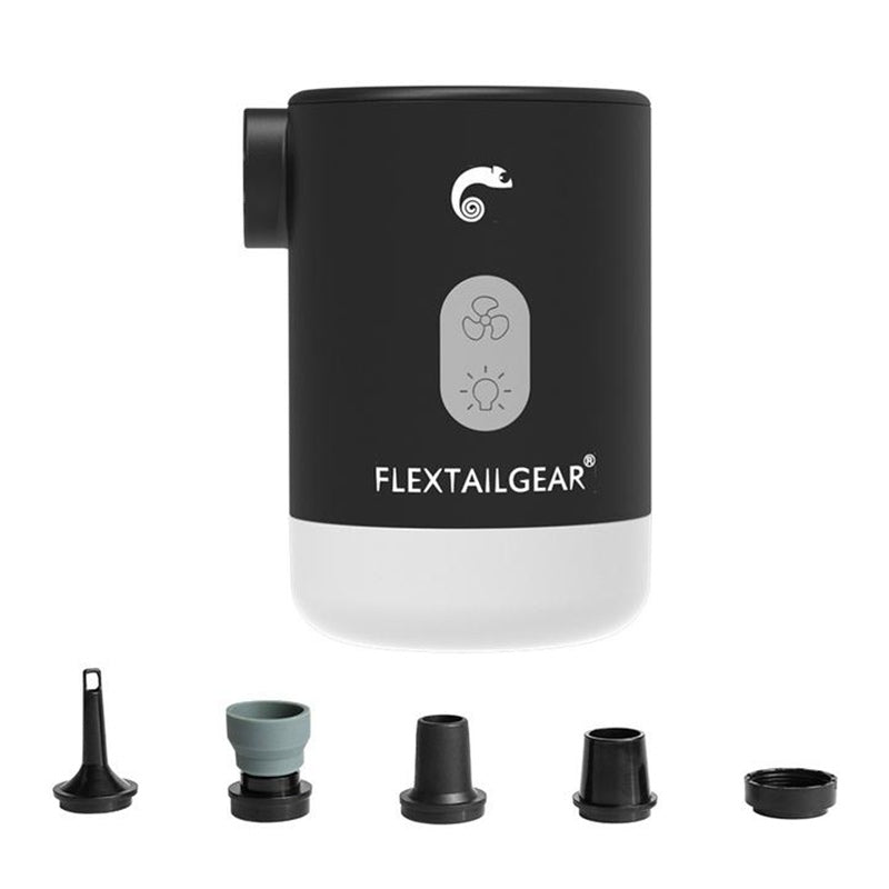 Tragbare Mini-Luftpumpe mit Licht | LuxeStyle