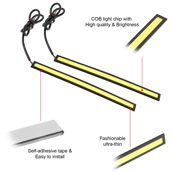 LED Tagfahrlicht für Autos (2 Stück)