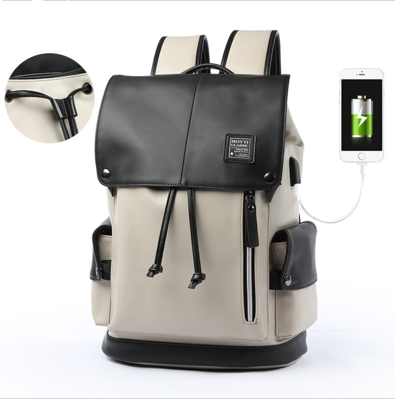 Rucksack mit Deckel, 31×17×44 cm – Bild 3 | LuxeStyle