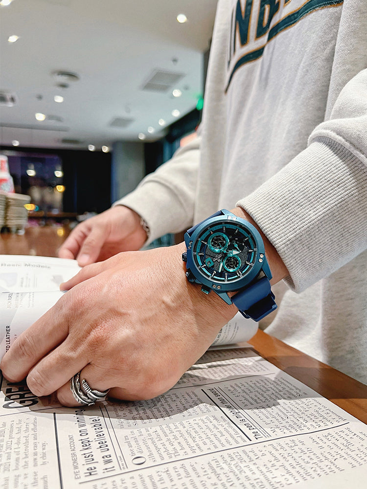 Sport- und Freizeit-Silikonuhr – Bild 2 | LuxeStyle