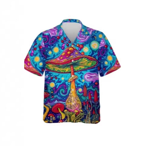 Herren-Shirt mit abstraktem Muster – Bild 11 | LuxeStyle