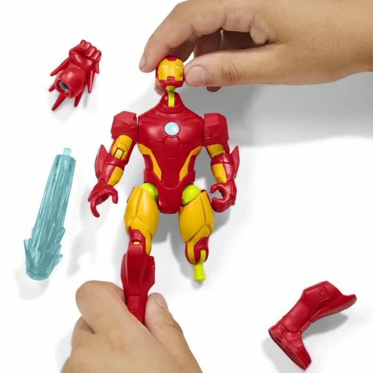 Figur mit Gelenken Hasbro MixMashers Iron Man