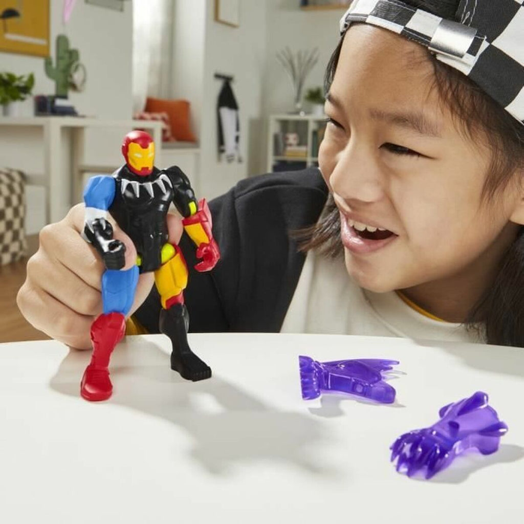 Figur mit Gelenken Hasbro MixMashers Iron Man
