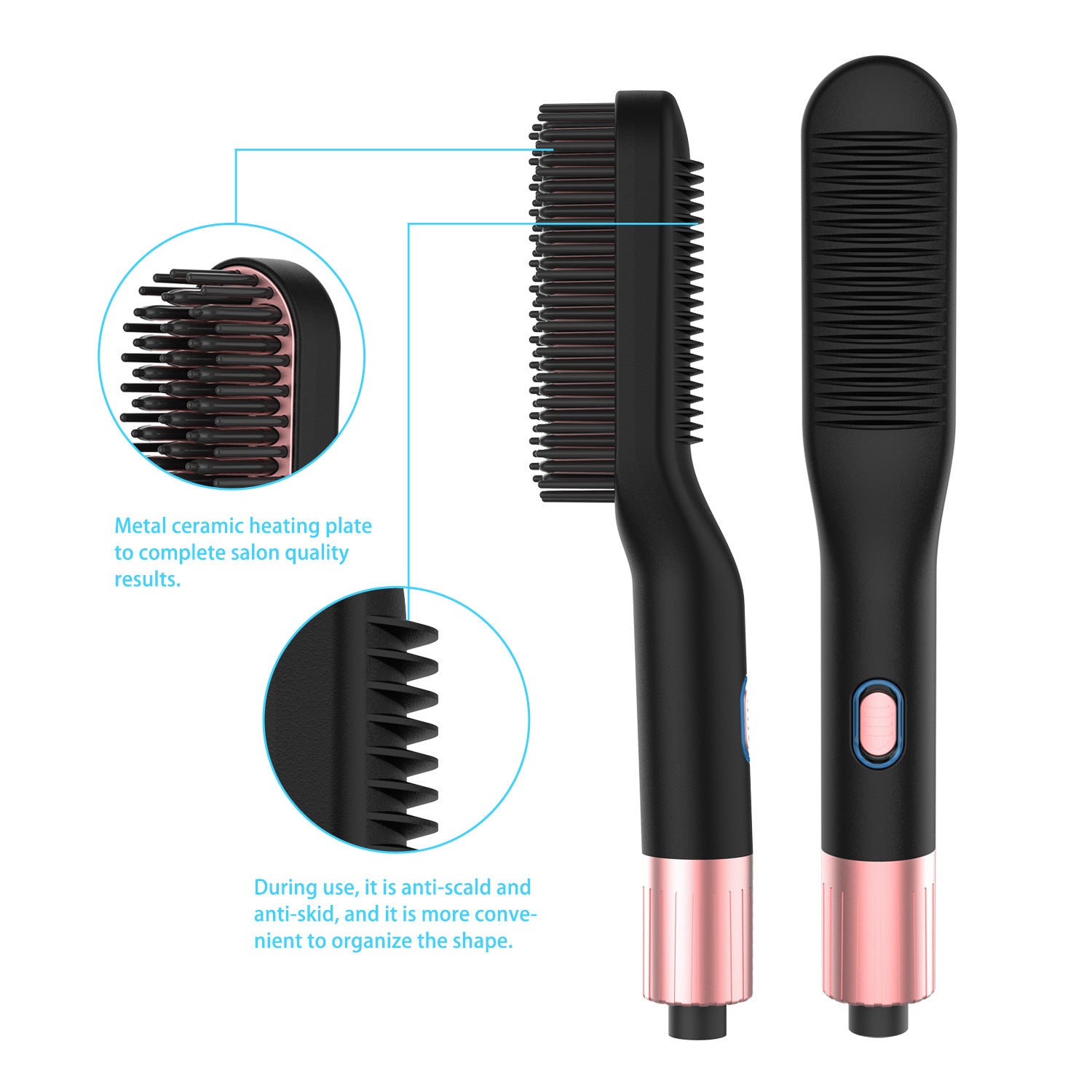 Mini Haarglätter für Männer