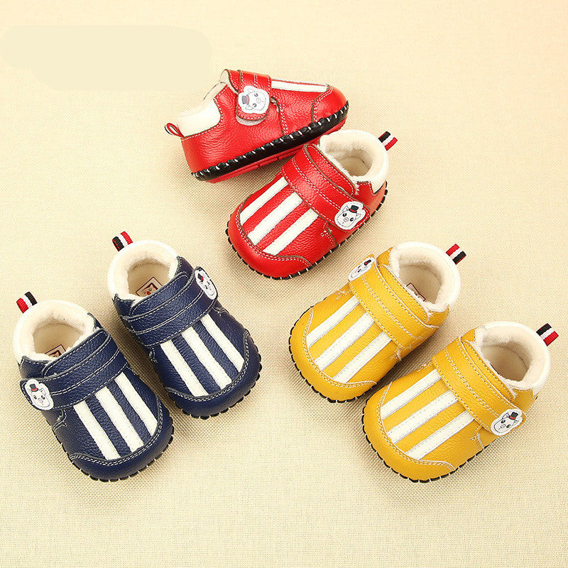 Kinder-Winterschuhe aus Kunst-PU, rutschfest | LuxeStyle