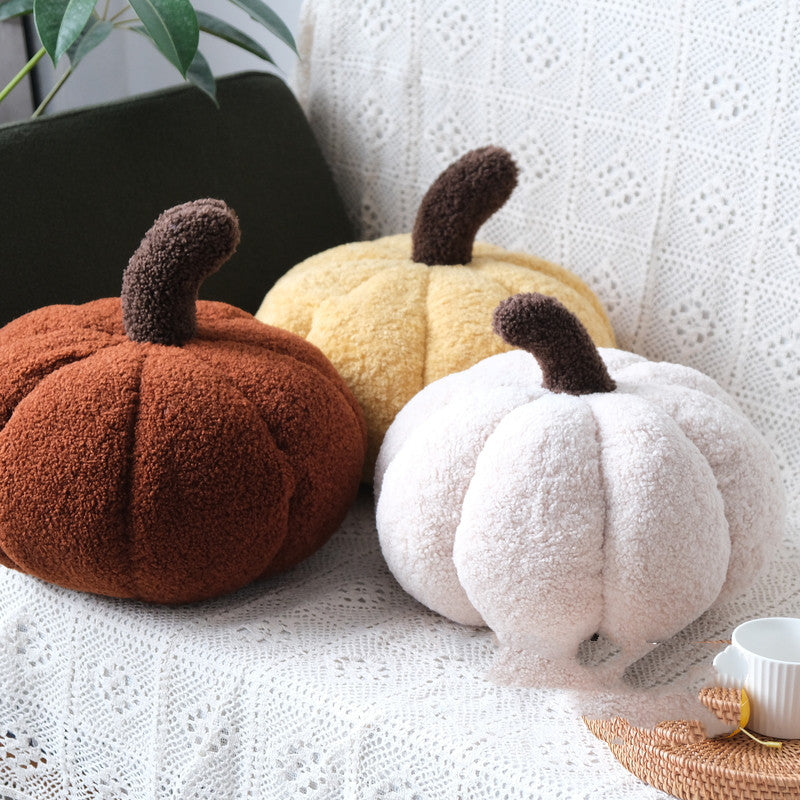 Kürbis Kissen "Caramel" – Bild 4 | LuxeStyle