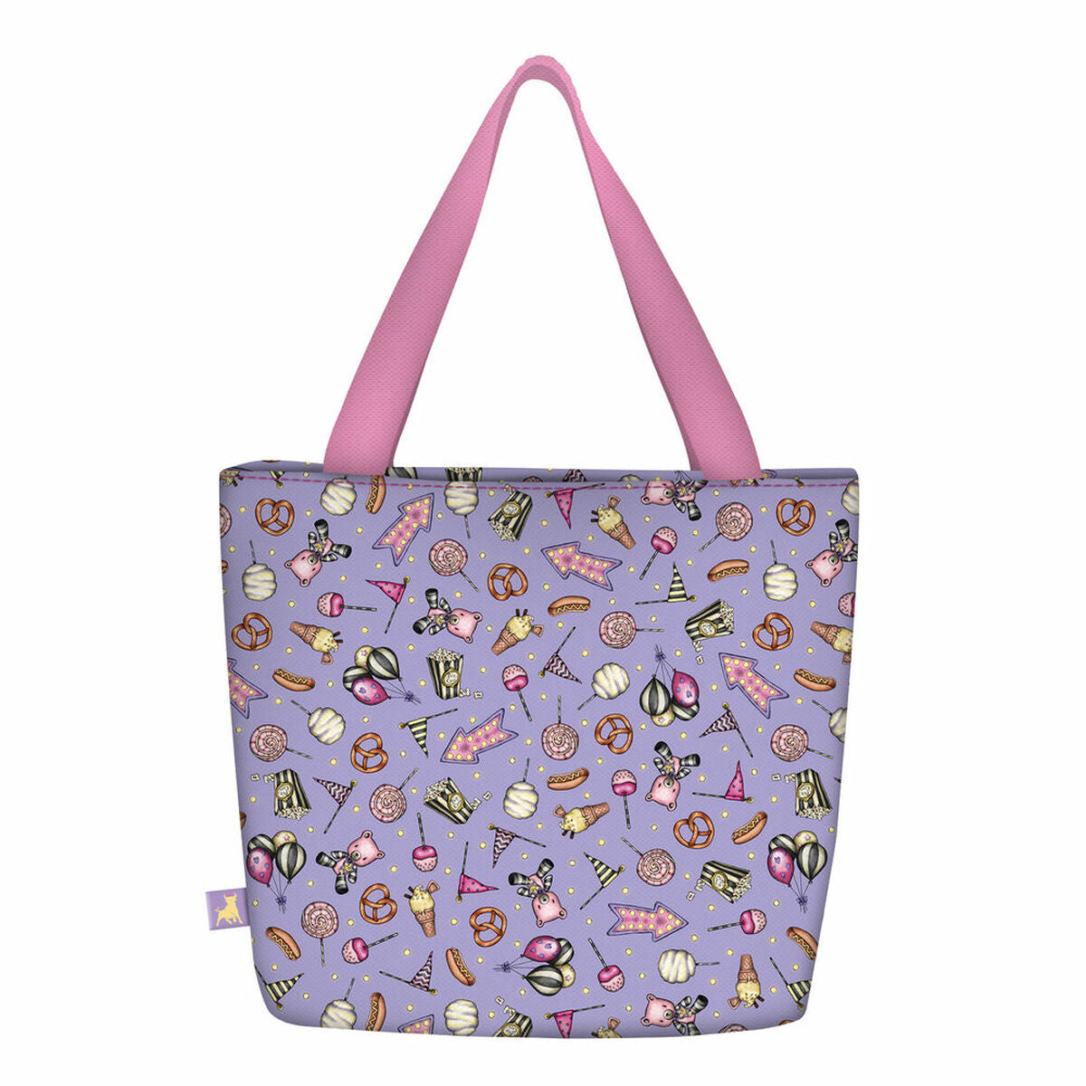 Lila Lunch-Kühltasche – Dein Essen frisch für unterwegs!