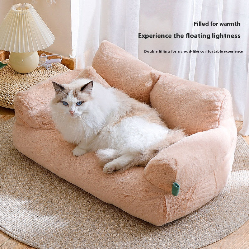 Katzenbett Sofa Plüsch