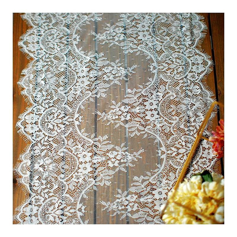 Wimpernspitze aus Mesh-Gewebe, 3 Meter