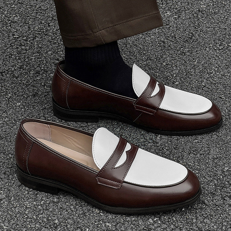 Stylische Slip-on Casual Lederschuhe für Herren