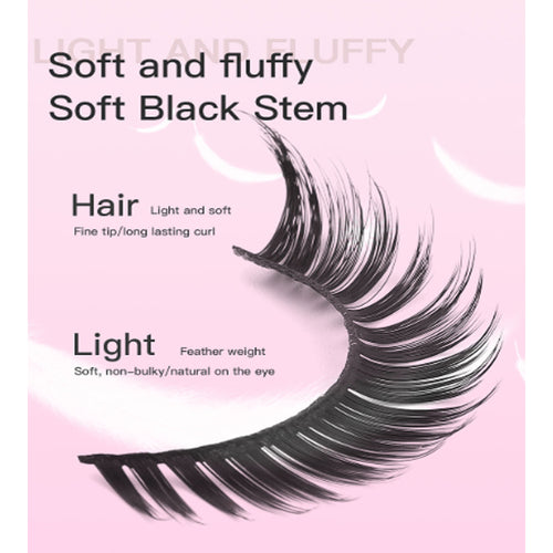 15 Paar 3D Cat Eye Kunstwimpern