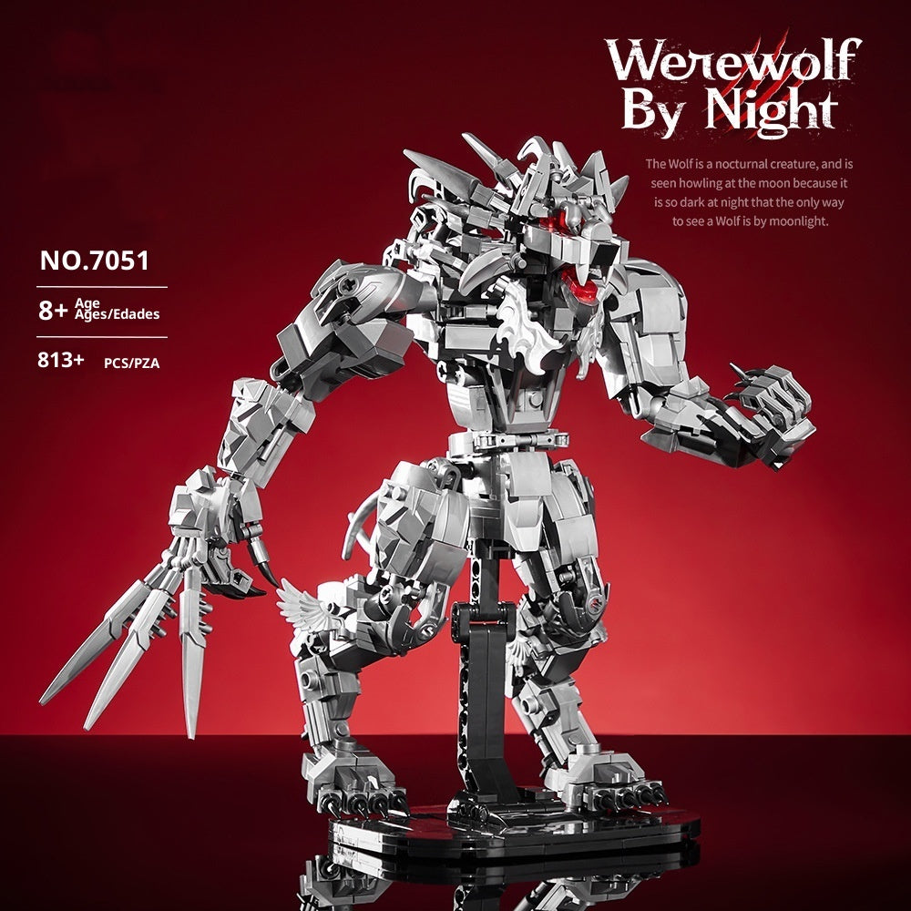 Dark Werewolf Baustein-Modell (813 Teile)