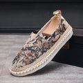 Slip-on Fisherman Schuhe mit Blumenmuster