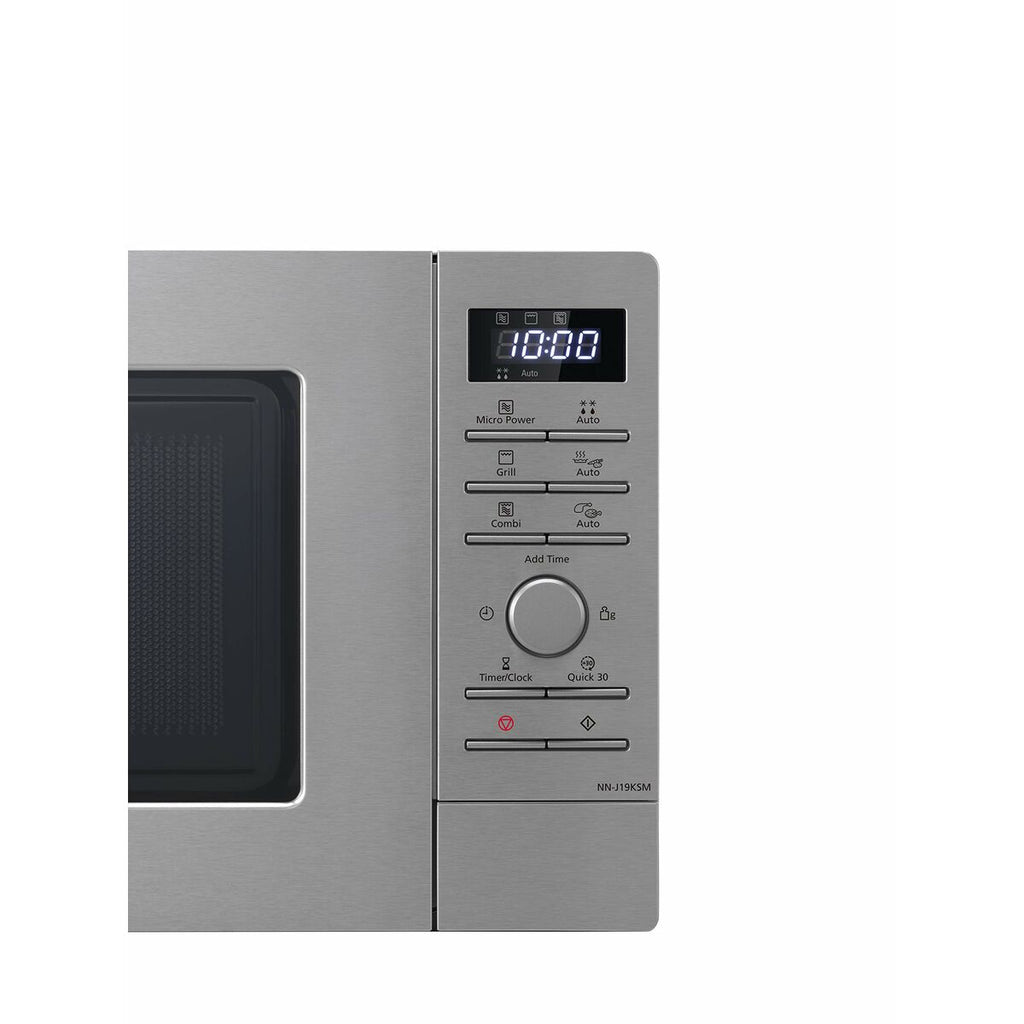 Edelstahl Mikrowelle mit Grill: Schnell & stilvoll kochen. – Ansicht 4
