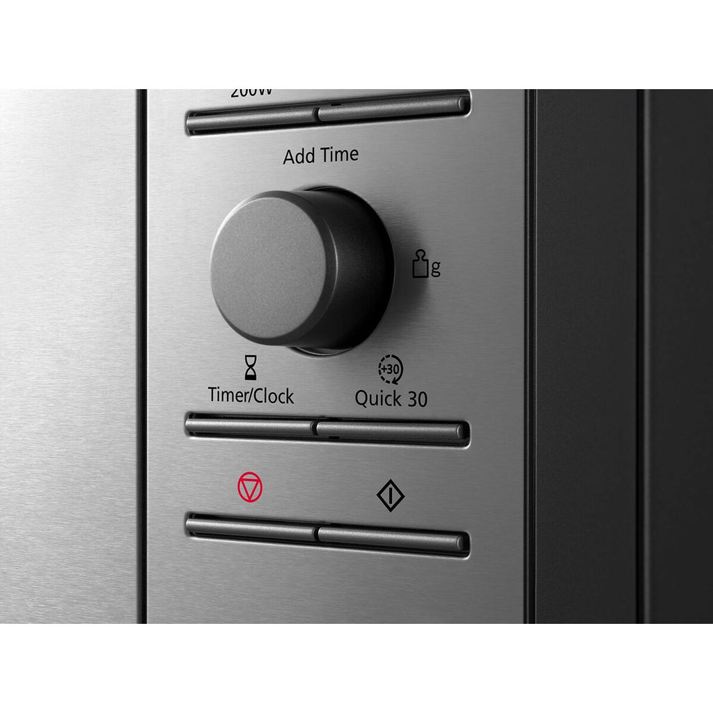 Edelstahl Mikrowelle mit Grill: Schnell & stilvoll kochen. – Ansicht 3