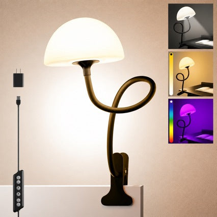 Halbrunde Tischlampe mit verstellbarem Schirm | LuxeStyle