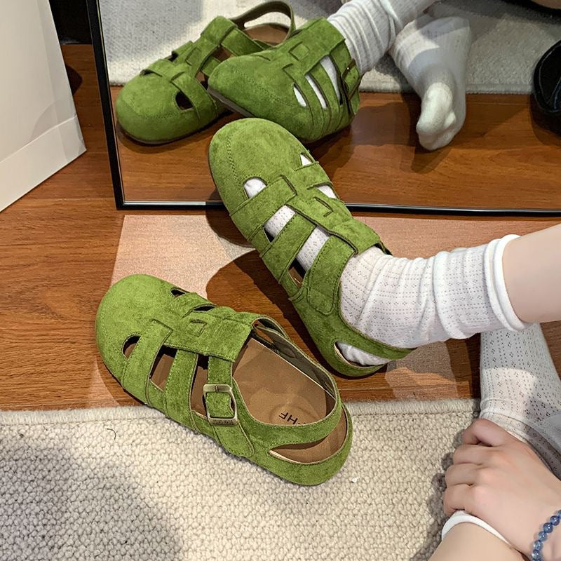 Sandalen mit runder Absatz – Bild 2 | LuxeStyle