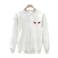 Loose-Fit Rundhals-Sweatshirt