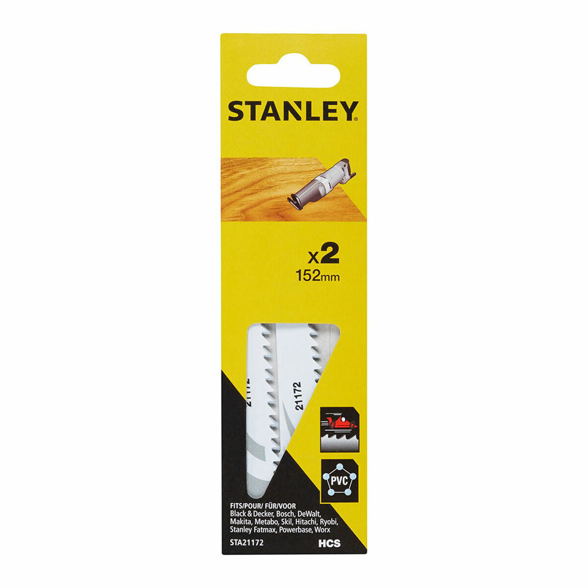 Sägeblatt Stanley STA21172-XJ 15,2 cm