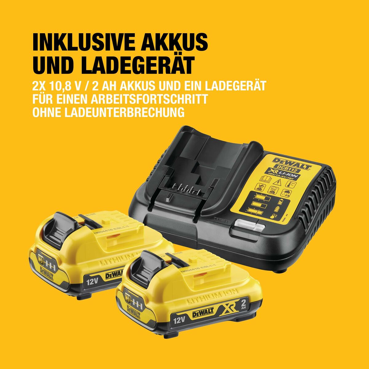 Elektrischer Schraubendreher Dewalt DCK211D2T