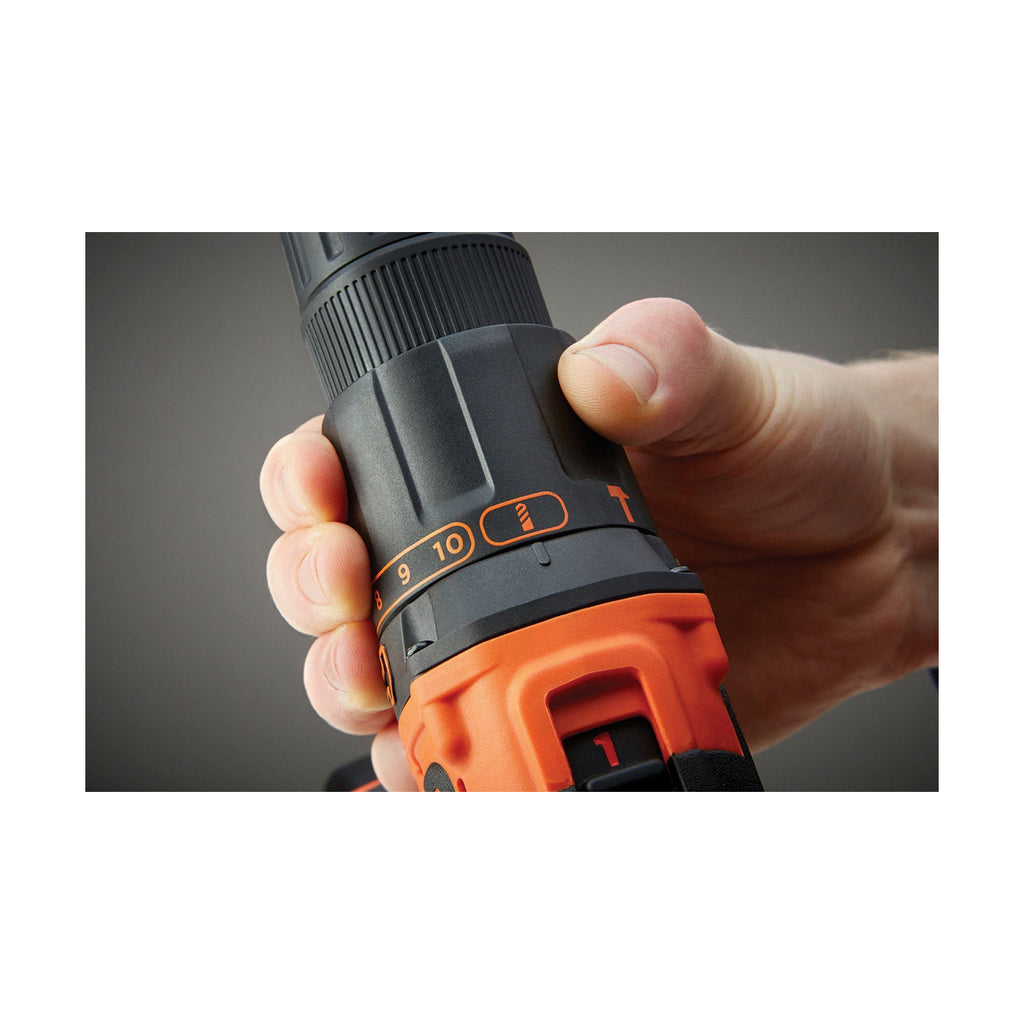 Elektrischer Schraubendreher Black & Decker BDCHD18KB 40 Nm