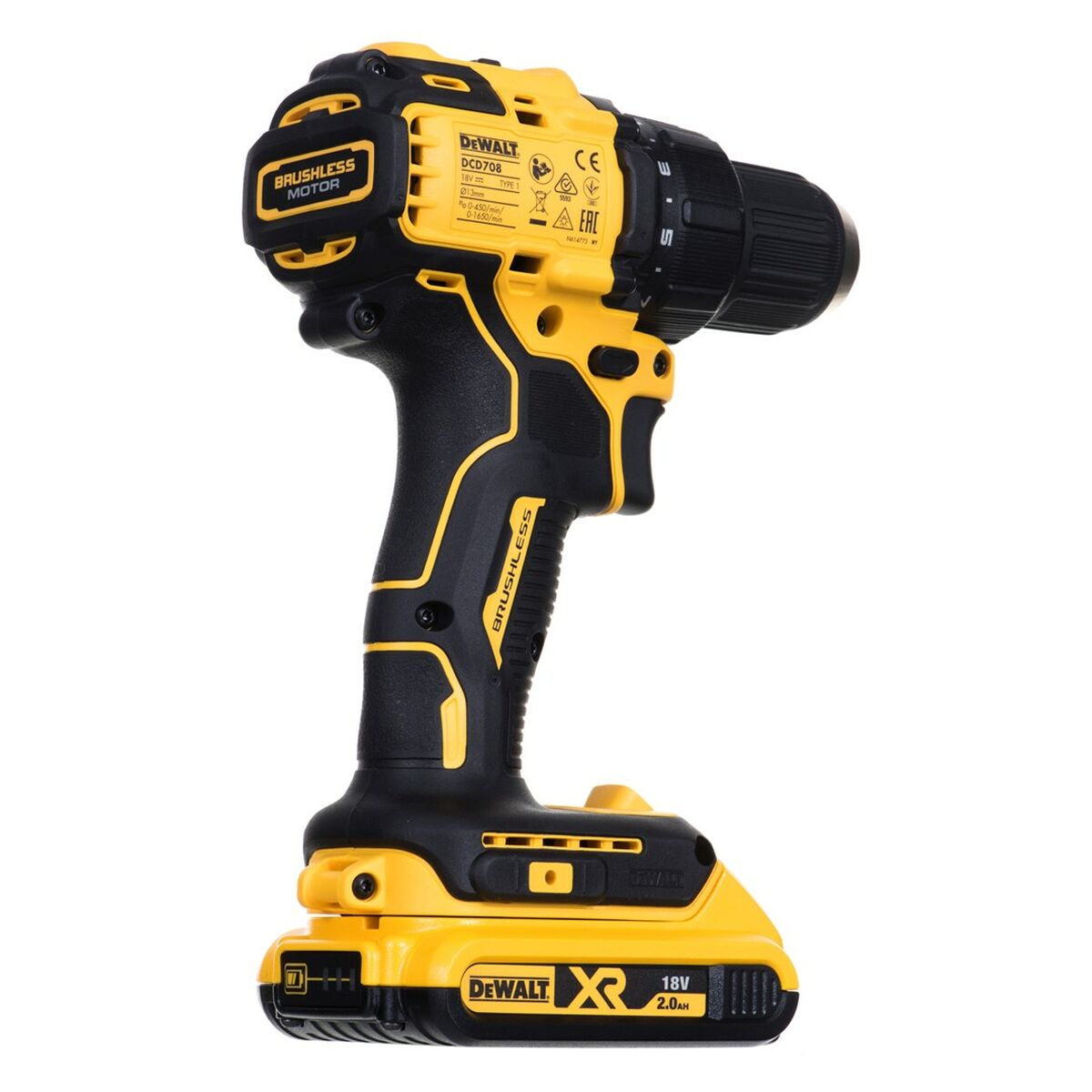 Hammerbohrer Dewalt DCD708D2T-QW 18 V 65 Nm 26 nm