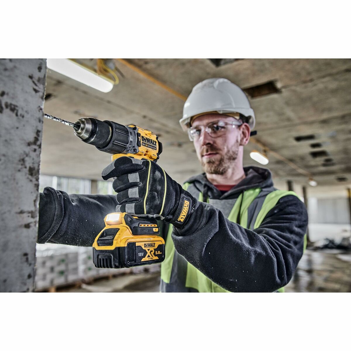 Elektrischer Schraubendreher Dewalt DCD805P2T 90 nm