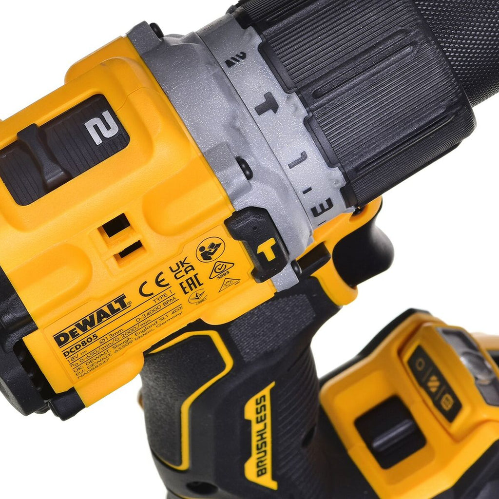 Elektrischer Schraubendreher Dewalt DCD805P2T 90 nm