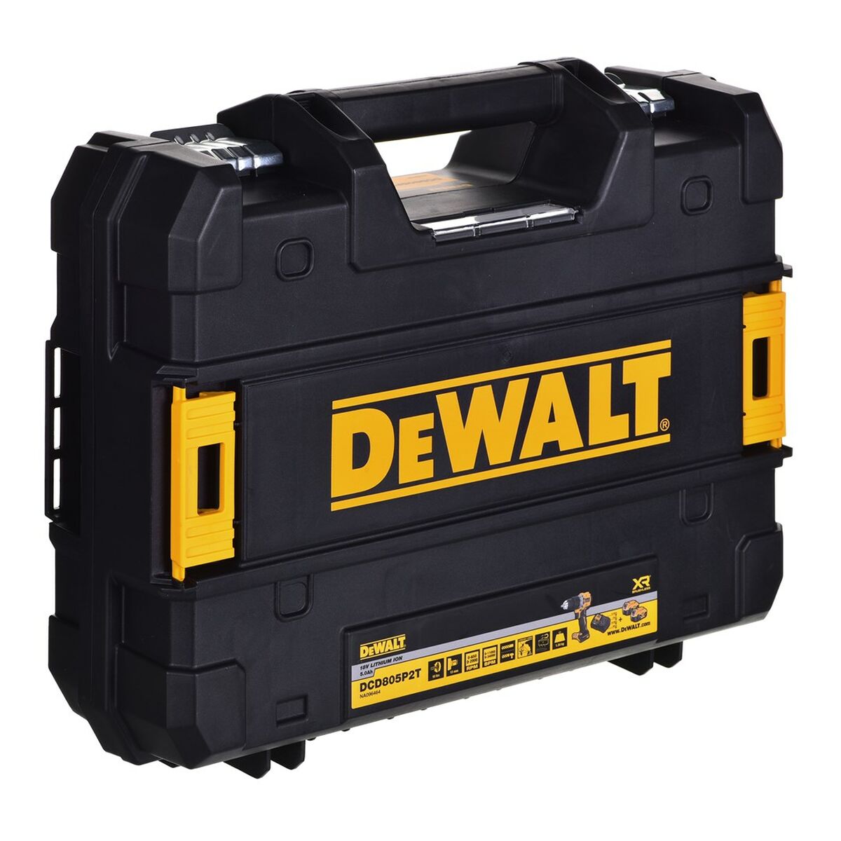 Elektrischer Schraubendreher Dewalt DCD805P2T 90 nm