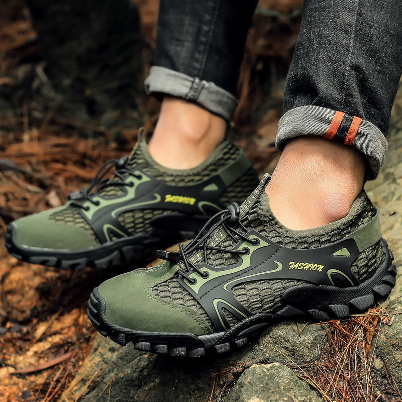 Wanderschuhe für Herren, atmungsaktiv, rutschfest