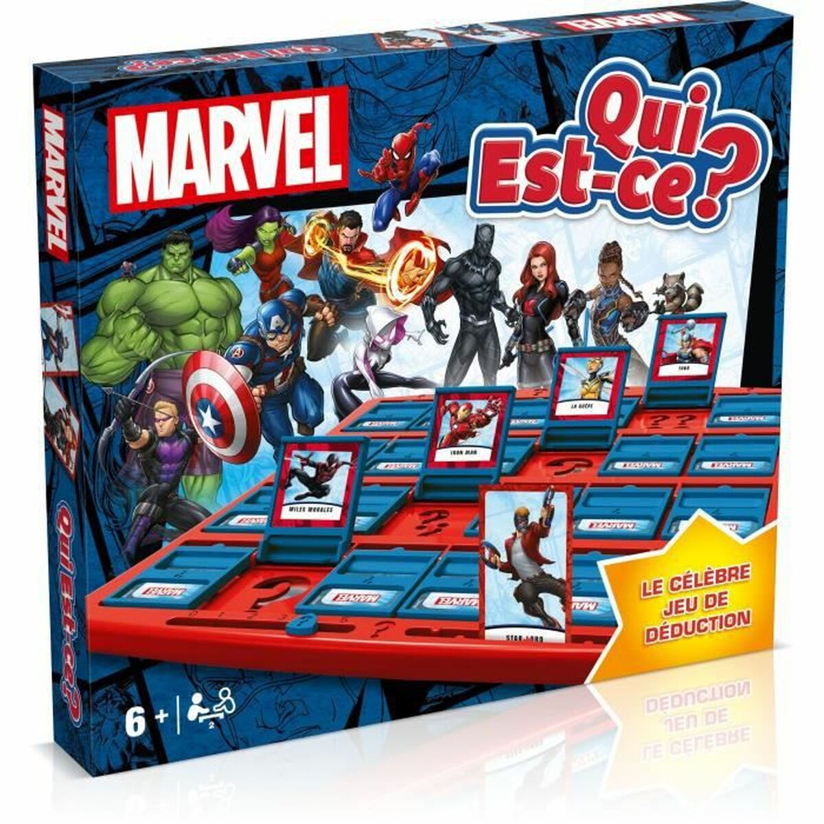 Brettspiel «Wer ist es?» Marvel-Edition