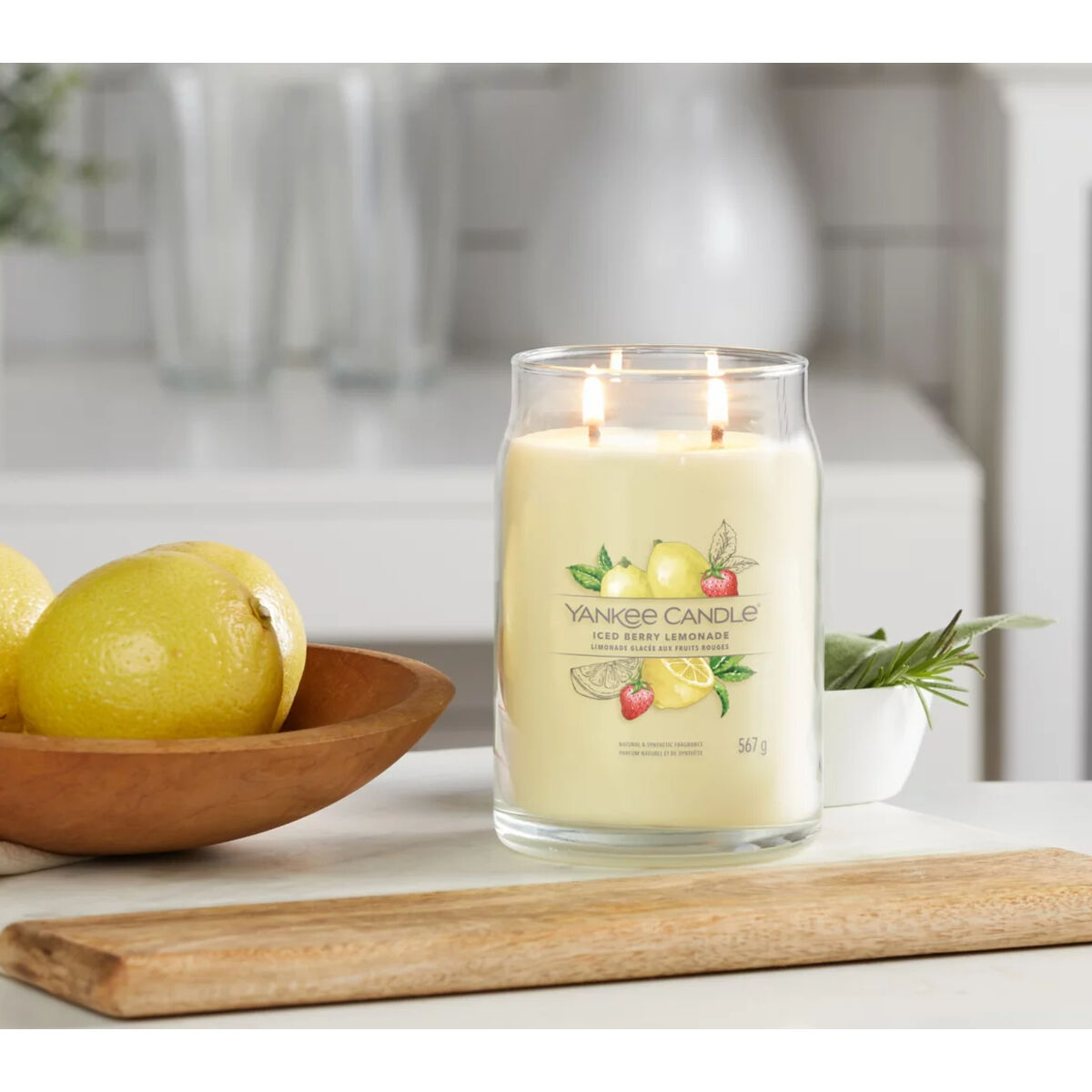 Duftkerze Yankee Candle Iced Berry Lemonade 567 g