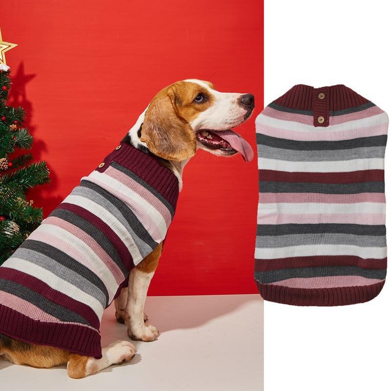 Acrylpullover mit horizontalem Reissverschluss für Hunde – Bild 4 | LuxeStyle