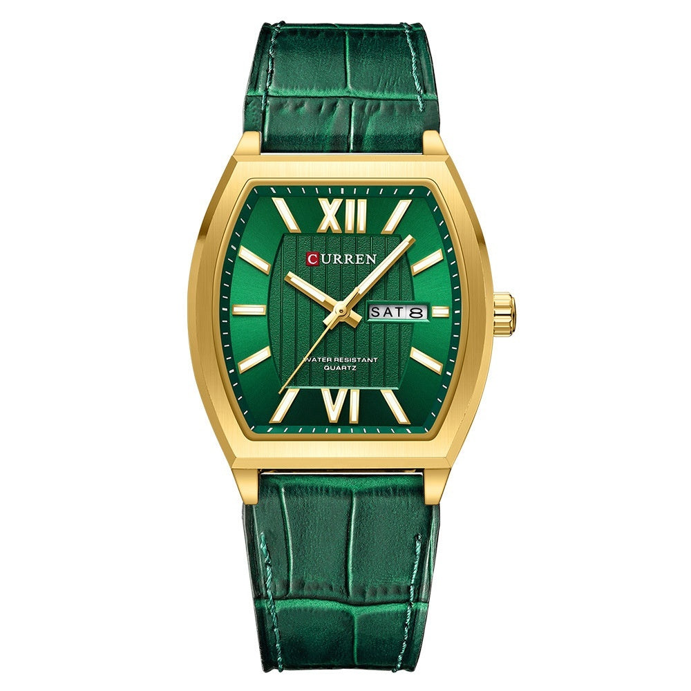 Lederarmbanduhr für Paare