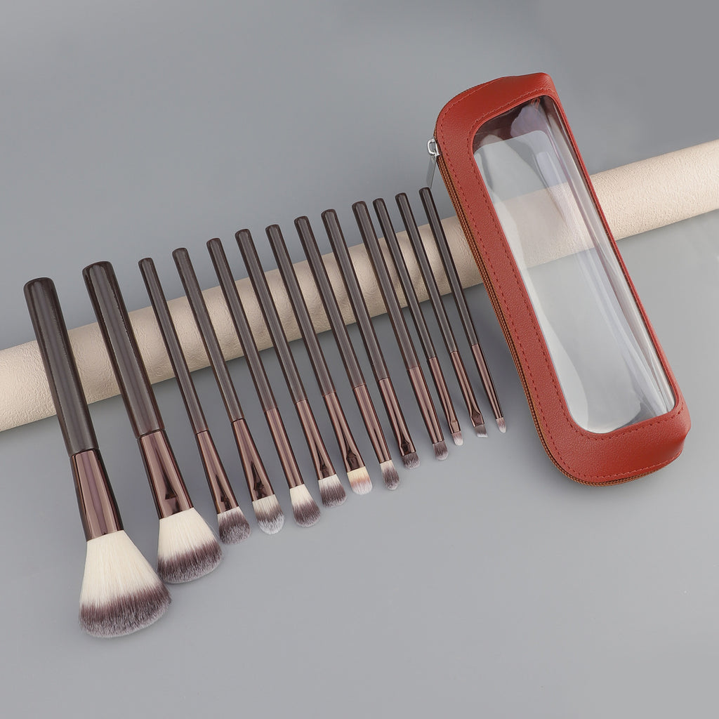 Makeup-Pinselset aus synthetischen Fasern – 11 Stück | LuxeStyle