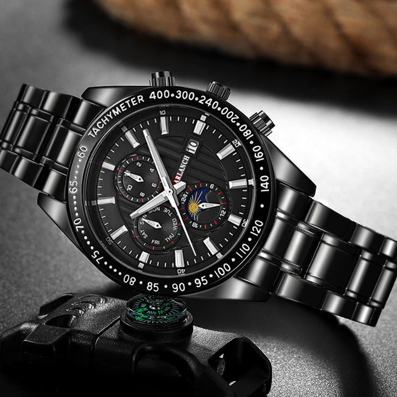 Herren-Quarzuhr wasserdicht | LuxeStyle