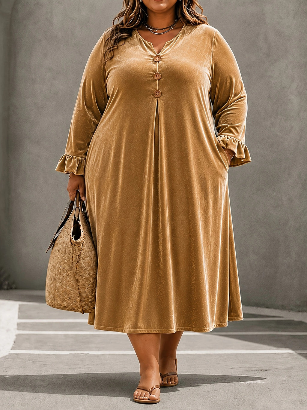 Leichtes Damenkleid