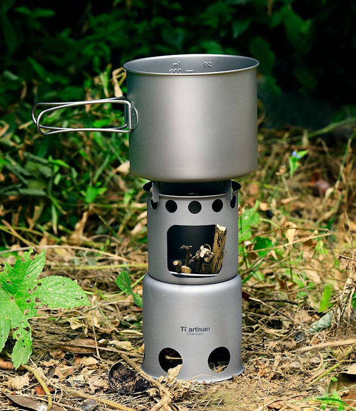 Titanium Artisan ultraleichter Titan-Holzofen – Bild 12 | LuxeStyle