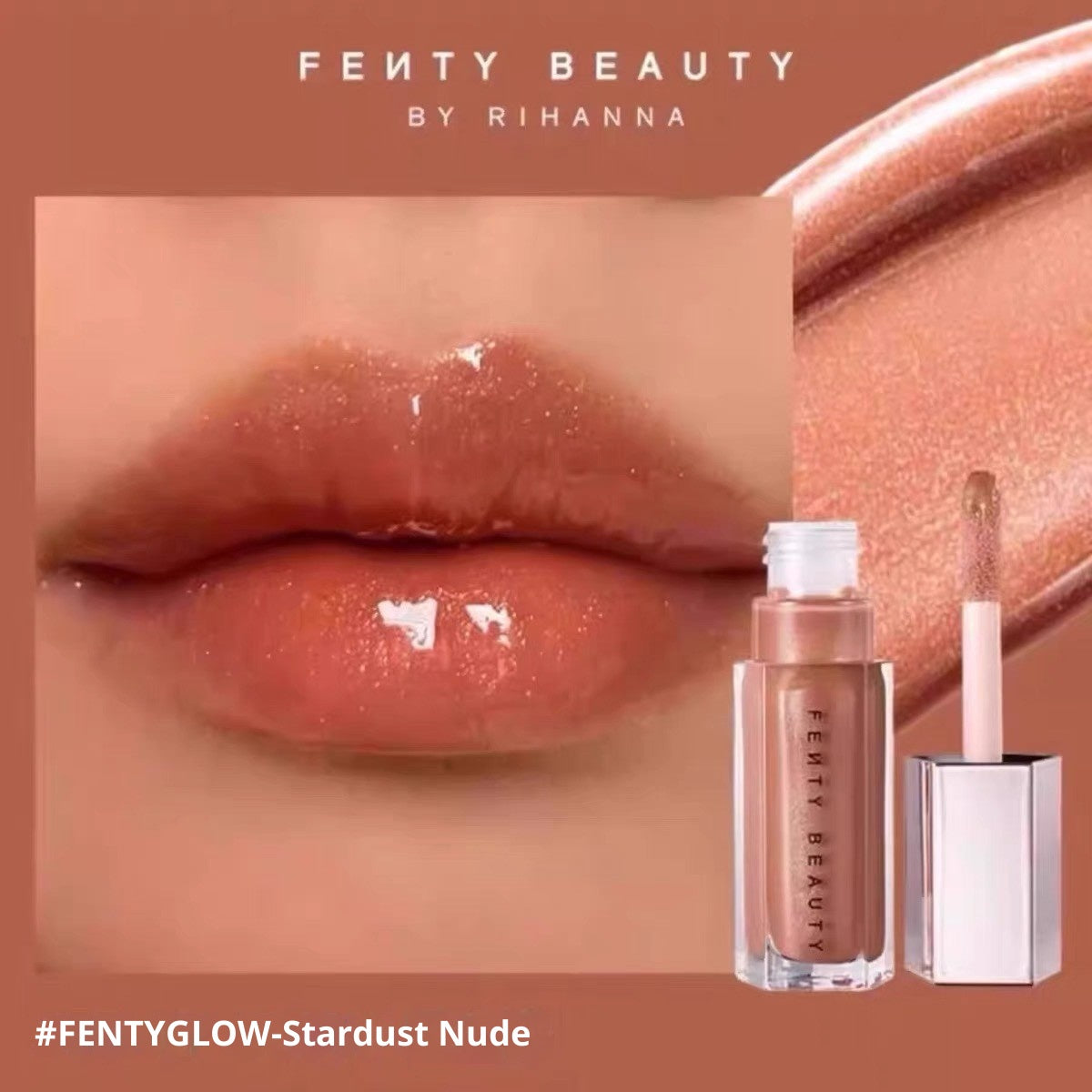 Spiegelndes Lipgloss