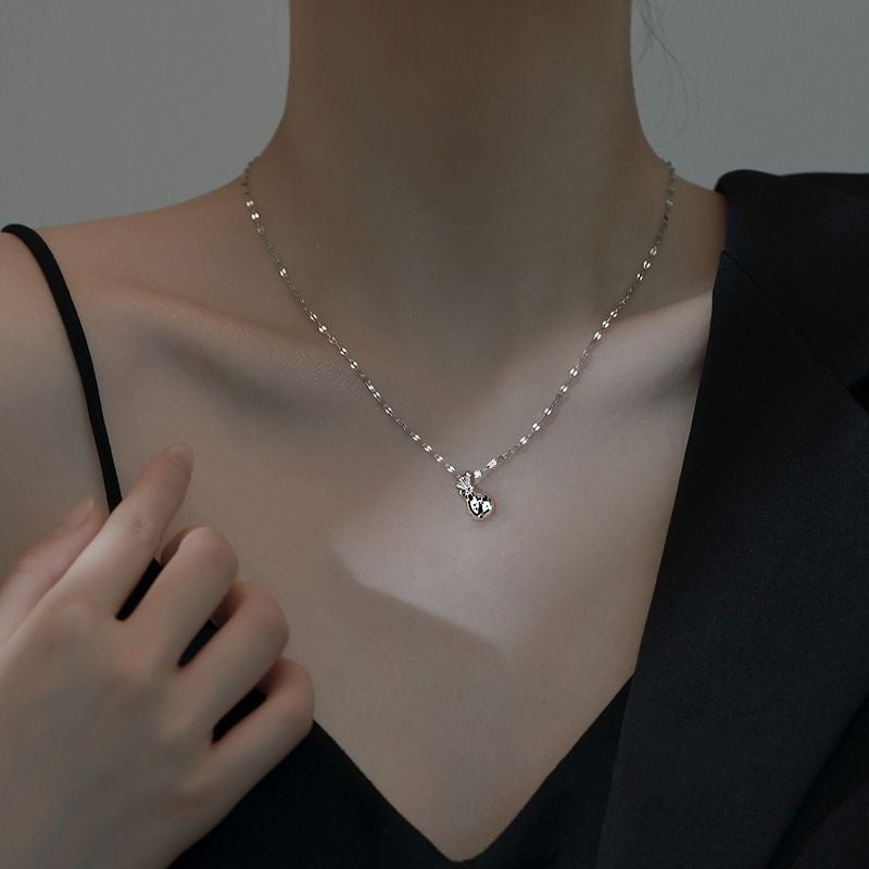 999 Silber-Anhänger «Fortuna» – Glücksmünze filigran