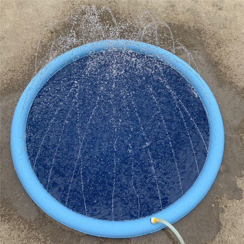 Rutschfester Wasser-Spielmatte für Kinder & Hunde