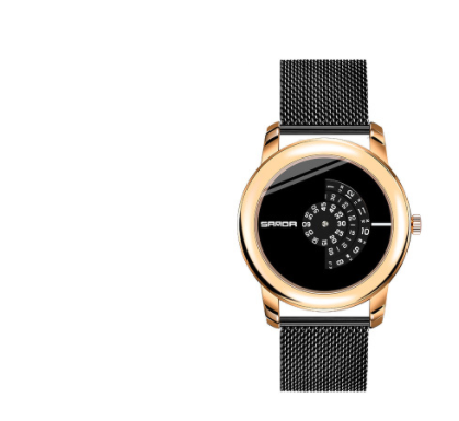 Wasserdichte Armbanduhr mit Netzarmband